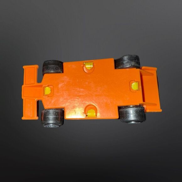 Vintage 1979 Tonka Racing Car No. 5 Tonka Toys Orange Plastic made in HK A2 - Picture 6 of 9
